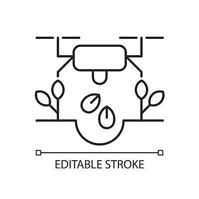 EPS 해외이미지 식물 농업 일러스트 기술 씨앗 사람없음 농작물 드론 밭일 심기 해외일러스트 산업 모션 파일형식 벡터 이미지허브