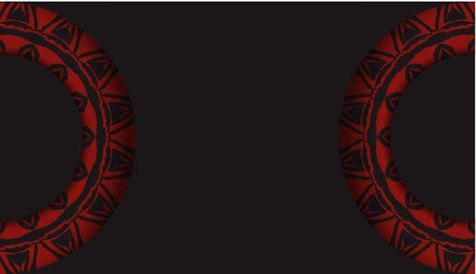 EPS 해외이미지 문양 백그라운드 일러스트 사람없음 빨간색 검은색 원형 화려 고급 해외일러스트 도형 컬러 컨셉 파일형식 벡터 이미지허브