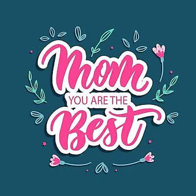 EPS 해외이미지 영어 꽃 줄기 분홍색 잎 일러스트 글자캘리그라피 사람없음 청록색 필기체 해외일러스트 식물 문자 컬러 캘리그라피 파일형식 벡터 이미지허브