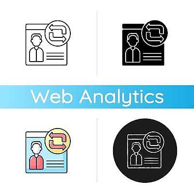 EPS 해외이미지 디자인 화살표 라인일러스트 일러스트 비즈니스 사람모양 사람없음 세트 디지털 온라인 마케팅 사용자 해외일러스트 모양 파일형식 벡터 이미지허브