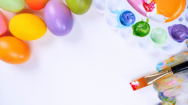 포토 JPG 해외이미지 사람없음 장식 물감 붓 팔레트 흰배경 부활절계란 꾸미기 카피스페이스 해외포토 백그라운드 부활절 계란 공백 미술도구 흰색 파일형식 이미지허브