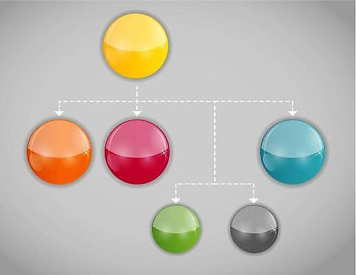 EPS 해외이미지 디자인 화살표 일러스트 비즈니스 사람없음 자료 인포그래픽 정보 원형 연결 레이아웃 해외일러스트 도형 파일형식 벡터 이미지허브