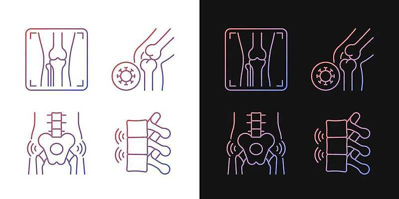 EPS 해외이미지 클립아트 디자인 선 컨셉 신체 일러스트 해부 뼈 골격 미술 경사 빨간색 파란색 빛 세트 픽토그램 웹 어둠 고통 플랫 질병 야간 엉덩이 심볼 사인 그림 관절염 심플 윤곽 네온 감염 무릎 팩 조립 얇은 테마 항목 방식 해외일러스트 자연요소 감정 컬러 인터넷 의학 문화예술 신체부위 화장품 파일형식 벡터 이미지허브