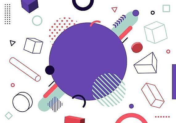 EPS 해외이미지 디자인 백그라운드 일러스트 추상 프레임 미술 사람없음 사각형 보라색 원형 삼각형 라인아트 기하학 카피스페이스 해외일러스트 도형 선 컬러 무늬 문화예술 공백 파일형식 벡터 이미지허브