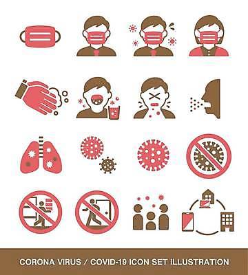 EPS 해외이미지 아시아 과학 일러스트 건강 경고 가면 사람 약 중국 고통 열 플랫 바이러스 보호 질병 위험 예방 감염 미생물 박테리아 고립 돌봄 백신 인플루엔자 전염병 해외일러스트 감정 나라 컨셉 의학 모션 생물 파일형식 벡터 이미지허브