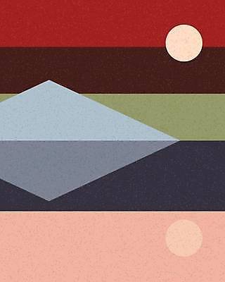 EPS 해외이미지 디자인 포스터 호수 바다 일러스트 하늘 기술 미술 풍경 물 빛 강 컬러풀 태양 라벨 맑음 기하학 발생 스타일 수평선 해외일러스트 자연요소 컬러 무늬 날씨 문화예술 프레임 파일형식 벡터 이미지허브