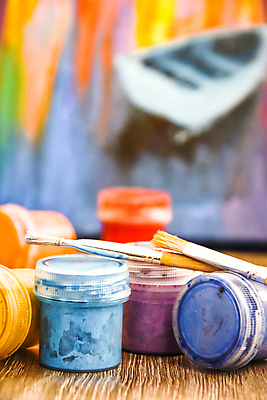 포토 JPG 해외이미지 미술 사람없음 아웃포커스 물감 붓 그림 해외포토 문화예술 촬영기법 미술도구 파일형식 이미지허브