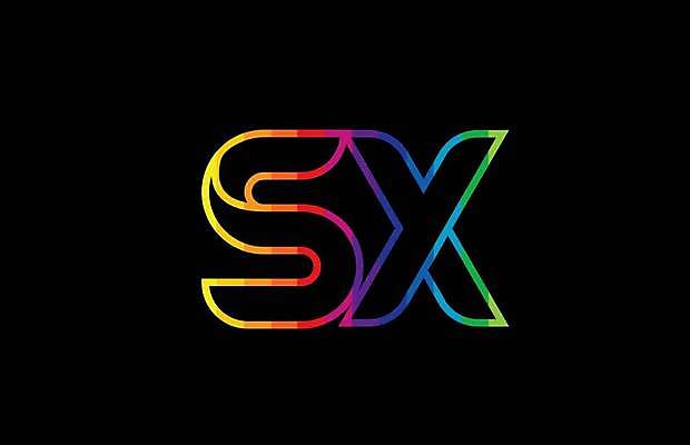 EPS 해외이미지 백그라운드 라인일러스트 일러스트 사람없음 컬러풀 X 심볼 그라데이션 S 무지개색 해외일러스트 알파벳 컬러 파일형식 벡터 이미지허브