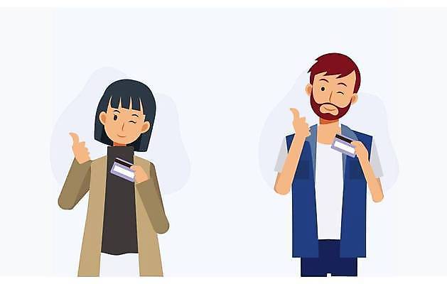 EPS 해외이미지 캐릭터 남자 행복 컨셉 돈 일러스트 비즈니스 미소 사람 금융 쇼핑 청바지 잡기 최고 신용카드 플랫 구매 만화 고객 보여주기 소매 ATM 고립 인출 해외일러스트 일러캐릭터 감정 바지 모션 표정 경제 재산 파일형식 벡터 하의 옷 이미지허브