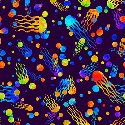 포토 JPG 해외이미지 백그라운드 패턴 여러마리 추상 사람없음 컬러풀 원형 해파리 해외포토 도형 컬러 다수 무늬 자포동물 파일형식 이미지허브