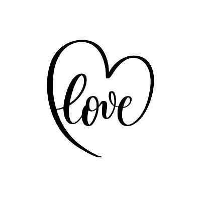 EPS 해외이미지 영어 일러스트 발렌타인데이 글자캘리그라피 사람없음 필기체 해외일러스트 문자 캘리그라피 데이이벤트 파일형식 벡터 이미지허브