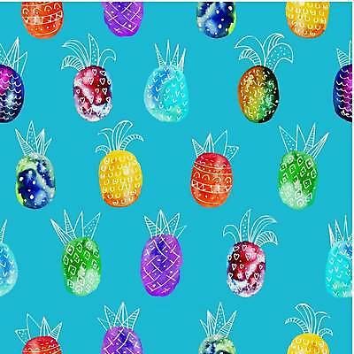 EPS 해외이미지 백그라운드 패턴 일러스트 추상 사람없음 컬러풀 파인애플 부활절계란 해외일러스트 컬러 무늬 과일 부활절 계란 열대과일 파일형식 벡터 이미지허브