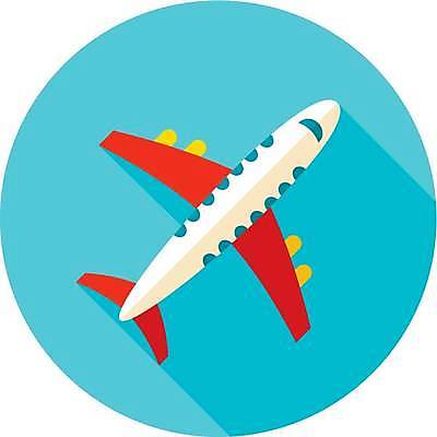 EPS 해외이미지 하늘색 일러스트 비행기 사람없음 해외일러스트 항공교통 대중교통 파란색 파일형식 벡터 이미지허브