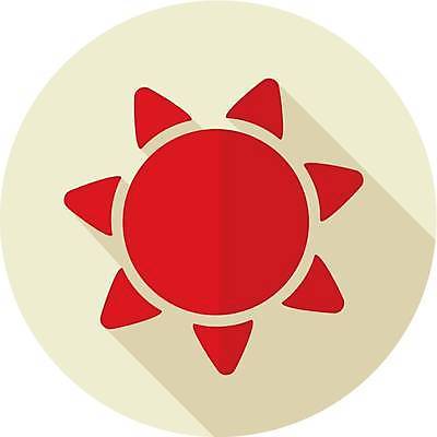 EPS 해외이미지 일러스트 사람없음 여름 태양 베이지색 해외일러스트 자연요소 계절 컬러 파일형식 벡터 이미지허브