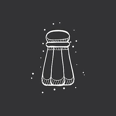 EPS 해외이미지 디자인 일러스트 사람없음 검은색 흰색 향신료 양념통 후추 해외일러스트 컬러 통 양념 향미료 파일형식 벡터 이미지허브