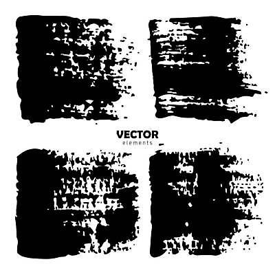 EPS 해외이미지 디자인 일러스트 붓터치 사람없음 검은색 질감 기하학 그런지 해외일러스트 컬러 무늬 파일형식 벡터 이미지허브