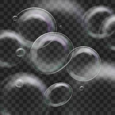 EPS 해외이미지 일러스트 사람없음 거품 물방울 원형 투명 해외일러스트 도형 파일형식 벡터 이미지허브