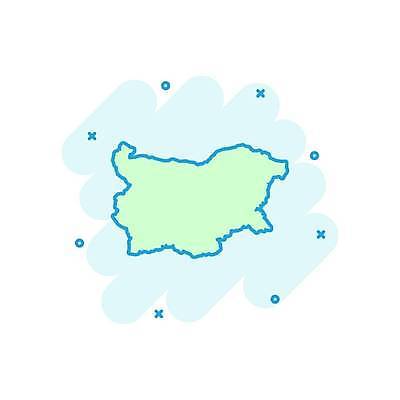 EPS 해외이미지 나라 지도 일러스트 사람없음 민트색 불가리아 해외일러스트 컬러 파일형식 벡터 남유럽 이미지허브