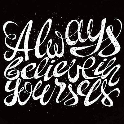 EPS 해외이미지 손글씨 영어 일러스트 타이포그라피 사람없음 검은색 글귀 필기체 해외일러스트 문자 컬러 표어 파일형식 벡터 이미지허브