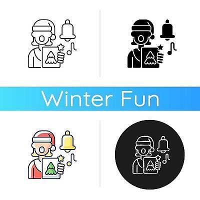 EPS 해외이미지 여자 음악 크리스마스 음표 일러스트 노래 산타모자 산타옷 세명 세트 종 축하 캐럴 크리스마스캐롤 여자만 해외일러스트 모자_잡화 기호 옷 기념일 컨셉 문화예술 사람 파일형식 벡터 이미지허브