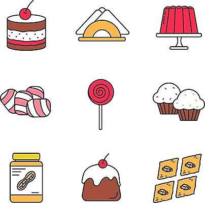EPS 해외이미지 디자인 커피 컨셉 일러스트 탁자 디저트 주택 막대사탕 세트 픽토그램 과자 케이크 웹 카페 빵집 달콤 만화 컵케이크 가득함 심볼 메뉴 그림 냅킨 반죽 땅콩 밀가루 머핀 팩 젤리 버터 푸딩 마시멜로우 고립 보유 페스츄리 항목 스타일 티라미수 바클라바 해외일러스트 음료 음식 빵 가구 인터넷 사탕 건물 상점 화장품 견과류 맛 가루 파일형식 벡터 이미지허브