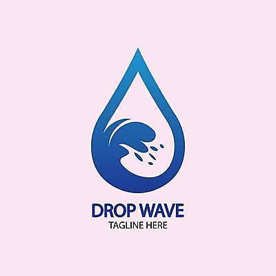 EPS 해외이미지 디자인 파도 일러스트 추상 사람없음 파란색 물방울무늬 심볼 웨이브 해외일러스트 바다 컬러 무늬 파일형식 벡터 이미지허브