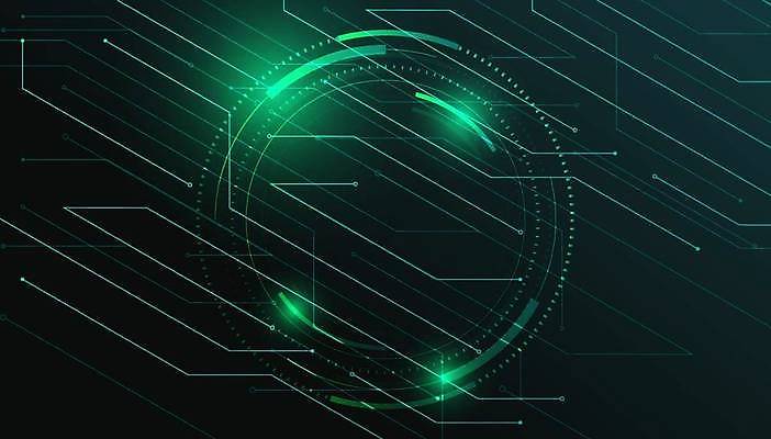 EPS 해외이미지 모양 디자인 배너 포스터 선 과학 백그라운드 컨셉 인터넷 일러스트 통신 벽지 추상 미래 그래픽 초록색 우주 디지털 스크린 자료 웹 에너지 정보 덮개 네트워크 어플리케이션 연결 사이버 레이아웃 순환 심플 전자 시스템 기하학 엘리먼트 인공 지능 획기적 미니멀 AI_인공지능 해외일러스트 컬러 무늬 모션 뚜껑 파일형식 벡터 이미지허브