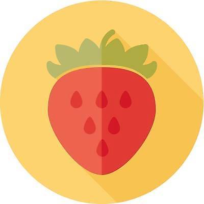 EPS 해외이미지 디자인 일러스트 딸기 사람없음 플랫 해외일러스트 과일 파일형식 벡터 이미지허브