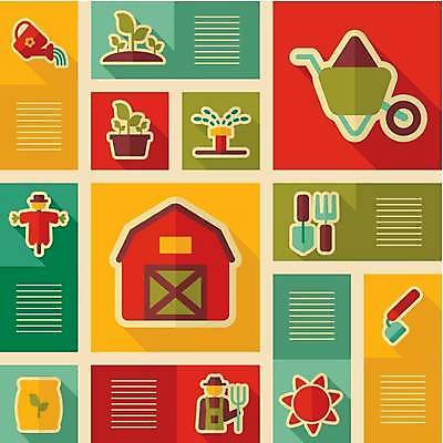 EPS 해외이미지 식물 포크 농업 일러스트 자연 물 태양 농장 새싹 정원 수레 물뿌리개 공구 냄비 농부 삽 원예 분무기 외양간 갈퀴 쇠스랑 해외일러스트 자연요소 직업 식기 산업 취미 카트 도구 솥 생태계 파일형식 벡터 이미지허브