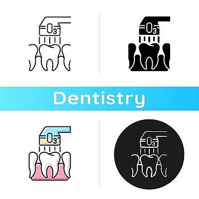 EPS 해외이미지 디자인 라인일러스트 일러스트 치과 사람없음 치료 치아 치과용품 심플 치과진료 해외일러스트 의학 병원 진료 의료용품 소화기관 파일형식 벡터 이미지허브