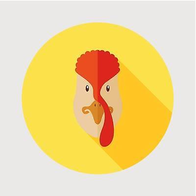 EPS 해외이미지 한마리 일러스트 사람없음 농장 원형 칠면조 해외일러스트 도형 1 농업 조류 파일형식 벡터 이미지허브