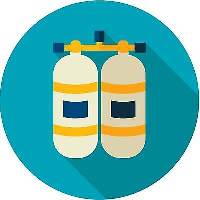 EPS 해외이미지 하늘색 일러스트 사람없음 산소통 해외일러스트 통 파란색 파일형식 벡터 이미지허브