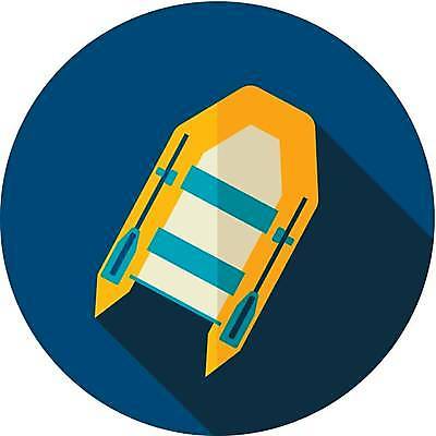 EPS 해외이미지 일러스트 사람없음 보트 남색 해외일러스트 컬러 배_교통 파일형식 벡터 이미지허브