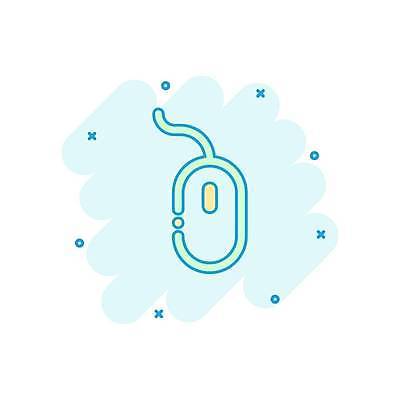 EPS 해외이미지 일러스트 사람없음 마우스 민트색 해외일러스트 컬러 컴퓨터용품 파일형식 벡터 이미지허브