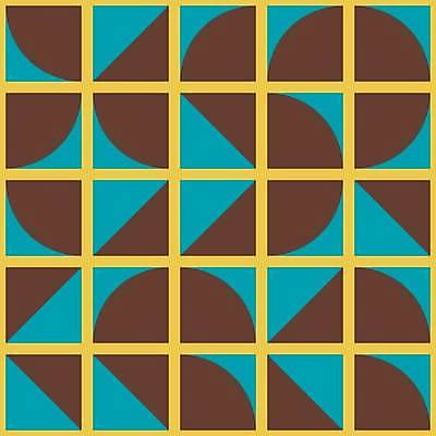 EPS 해외이미지 패턴 일러스트 추상 사람없음 파란색 갈색 패턴백그라운드 기하학 해외일러스트 컬러 백그라운드 무늬 파일형식 벡터 이미지허브