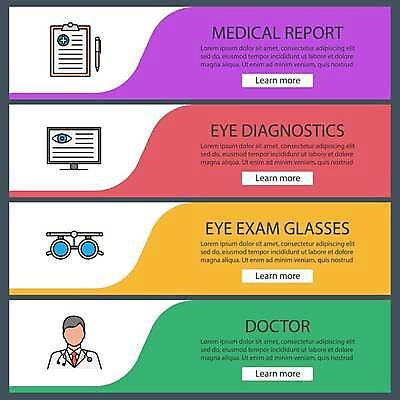 EPS 해외이미지 템플릿 디자인 배너 안경 백그라운드 컨셉 일러스트 텍스트 그래픽 가로 컴퓨터 세트 웹 인포그래픽 시험 의사 정보 땅 심볼 사인 메뉴 보고서 옵션 레이아웃 페이지 안과 네비게이션 인터페이스 조언 항목 헤딩 스타일 해외일러스트 잡화 교육 인터넷 병원 전자제품 축구 의료진 파일형식 벡터 이미지허브