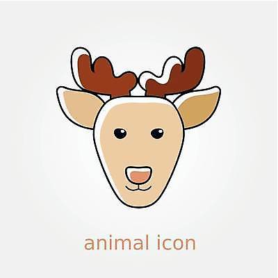EPS 해외이미지 동물 얼굴 농업 일러스트 포유류 사슴 뿔 동물원 육류 농장 머리 가축 플랫 사냥 윤곽 영양 순록 암사슴 엘크 총구 아바타 해외일러스트 산업 식재료 신체부위 암컷 파일형식 벡터 이미지허브