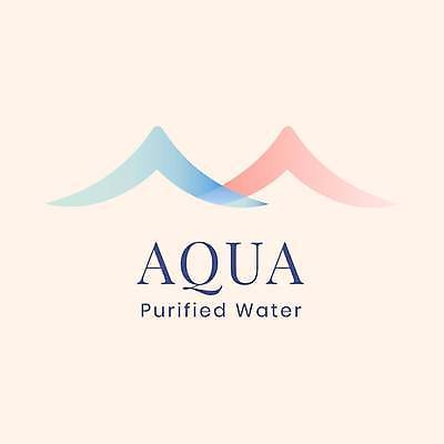 EPS 해외이미지 분홍색 곡선 일러스트 비즈니스 추상 사람없음 파란색 심볼 겹침 아쿠아 브랜딩 해외일러스트 선 컬러 무늬 파일형식 벡터 이미지허브