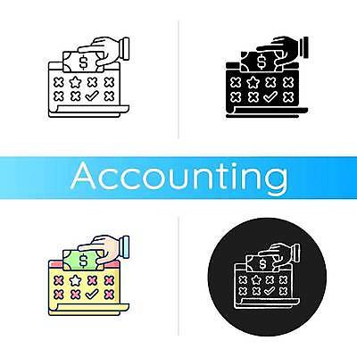 EPS 해외이미지 디자인 돈 라인일러스트 일러스트 들기 사람없음 금융 경제 세트 달력 손모양 월급 해외일러스트 모양 모션 재산 파일형식 벡터 손_신체부위 이미지허브