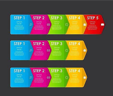 EPS 해외이미지 디자인 화살표 시계 서류가방 일러스트 비즈니스 돋보기 사람모양 사람없음 세트 사각형 자료 인포그래픽 정보 편지 목차 해외일러스트 모양 도형 가방 파일형식 벡터 이미지허브