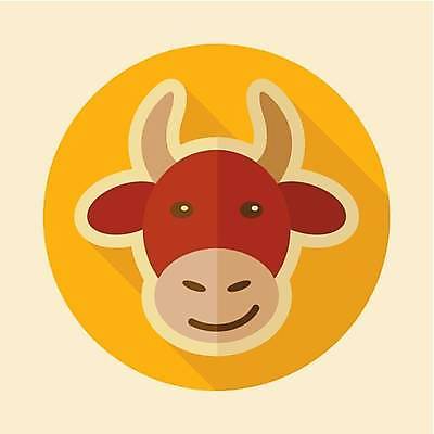 EPS 해외이미지 한마리 일러스트 사람없음 농장 원형 소 해외일러스트 도형 1 농업 포유류 파일형식 벡터 이미지허브