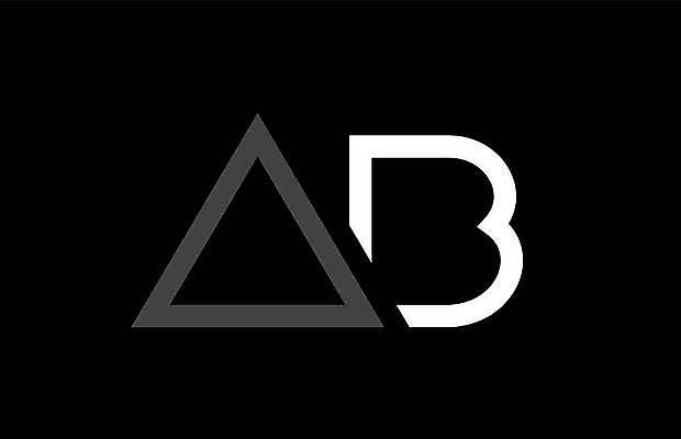 EPS 해외이미지 모양 템플릿 디자인 알파벳 백그라운드 일러스트 회사 비즈니스 검은색 회색 흰색 편지 B 심볼 신분 A 엘리먼트 활자 해외일러스트 영어 컬러 활자판 파일형식 벡터 이미지허브