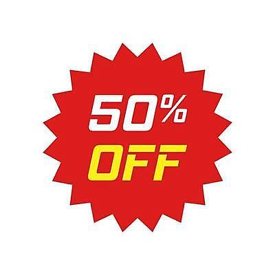 EPS 해외이미지 스티커 일러스트 사람없음 빨간색 라벨 세일 배지 50% 마케팅 해외일러스트 컬러 프레임 퍼센트 파일형식 벡터 이미지허브