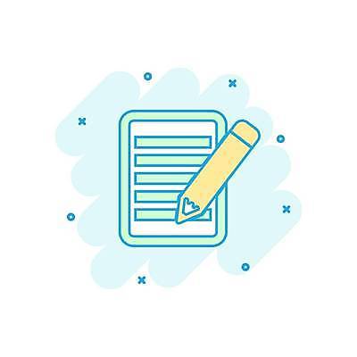 EPS 해외이미지 종이 일러스트 사람없음 연필 기록 메모지 민트색 해외일러스트 컬러 학용품 필기구 사무용품 파일형식 벡터 이미지허브