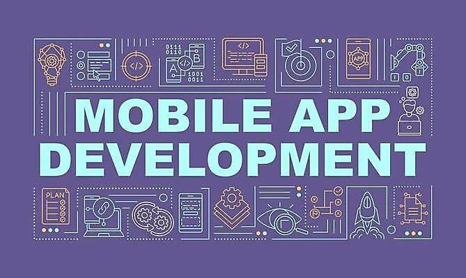 EPS 해외이미지 디자인 배너 점선 선 라인일러스트 일러스트 전구 돋보기 타이포그라피 사람없음 단어 노트북 스마트폰 모니터 보라색 로켓 깃발 어플리케이션 로봇 개발 모바일앱 해외일러스트 문자 컬러 전자제품 핸드폰 스마트기기 컴퓨터 파일형식 벡터 이미지허브