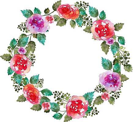 EPS 해외이미지 꽃 줄기 잎 일러스트 사람없음 장미 원형 꽃봉오리 해외일러스트 도형 식물 파일형식 벡터 이미지허브