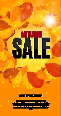 EPS 해외이미지 배너 단풍 낙엽 일러스트 이벤트 사람없음 세일 주황색 해외일러스트 컬러 잎 파일형식 벡터 이미지허브