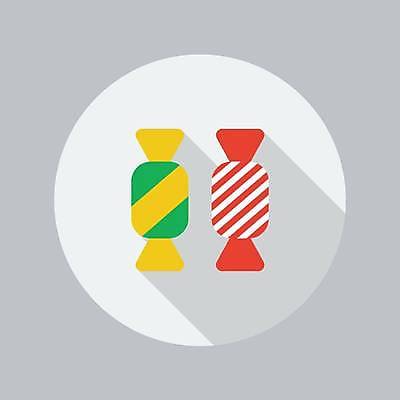 EPS 해외이미지 일러스트 사탕 사람없음 할로윈 두개 해외일러스트 2 디저트 파일형식 벡터 이미지허브