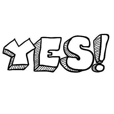 EPS 해외이미지 일러스트 텍스트 통신 성공 단어 흰색 메시지 선택 투표 편지 심볼 사인 싱글 긍정 의견 감탄 고립 대답 동의 승인 응답 표현성 해외일러스트 문자 컬러 컨셉 선거 파일형식 벡터 이미지허브