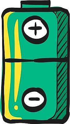 EPS 해외이미지 선 일러스트 전자제품 힘 낙서 스케치 심볼 사인 그림 해외일러스트 미술 파일형식 벡터 이미지허브